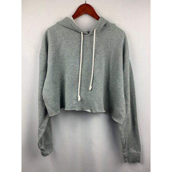 Women’s Wild Fable Gray Cropped Hoodie Size XXL - Picture 1 of 8